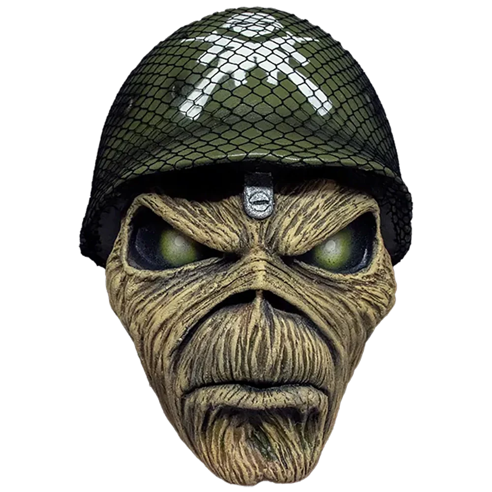 Masque en Latex officiel Iron Maiden - A Matter of Life and Death (vue de face)