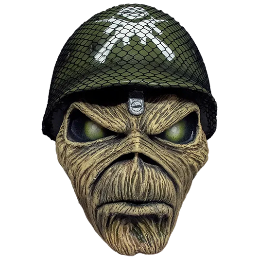 Official Iron Maiden Latex Mask - A Matter of Life and Death (front view)
