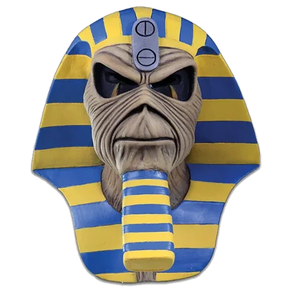 Official Iron Maiden Latex Mask - Powerslave [Pharaoh]