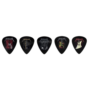 Pick Metallica (set of 5) [Guitars] - vue 2