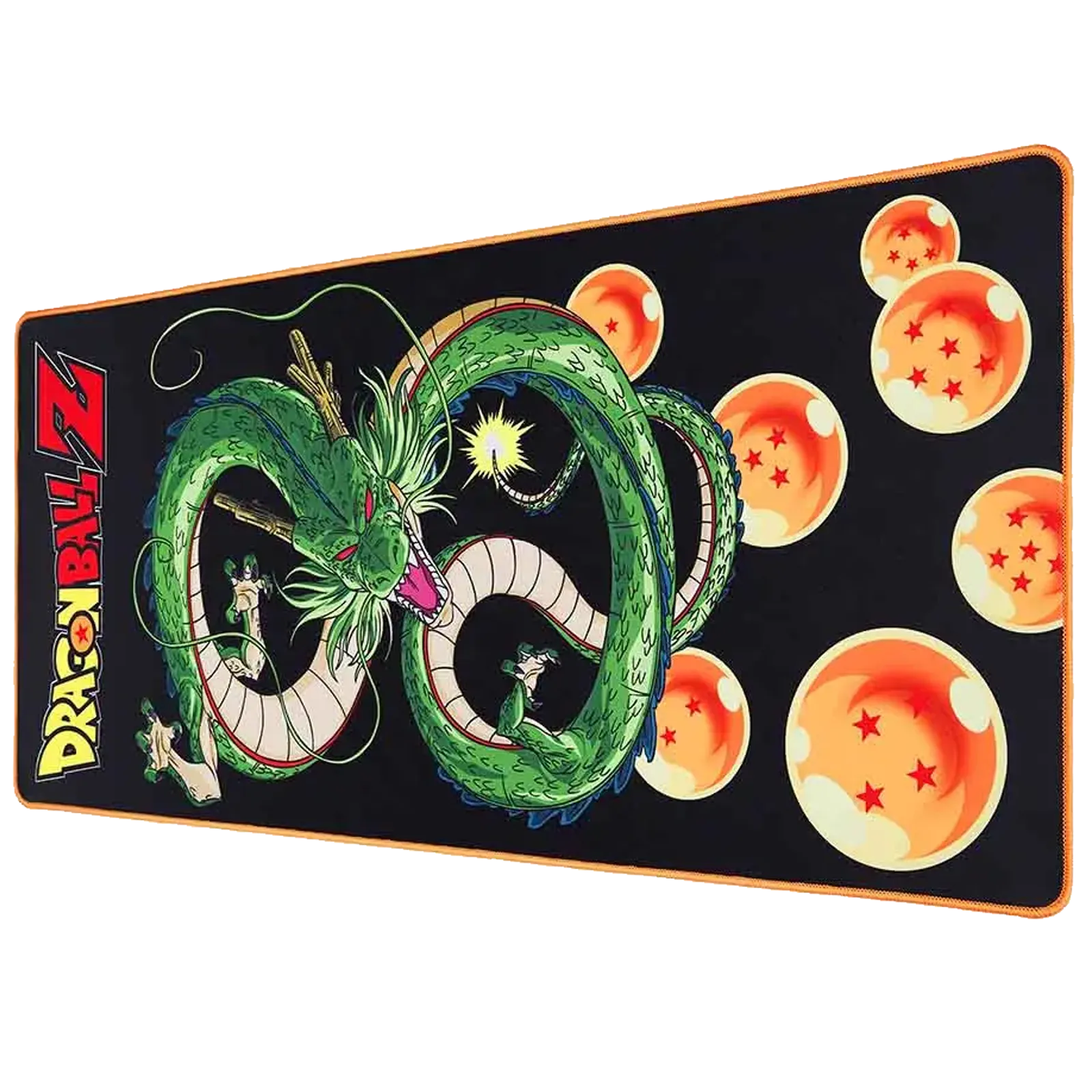 Tapis de souris XXL Dragon Ball Z Shenron et Dragon Balls vue en perspective