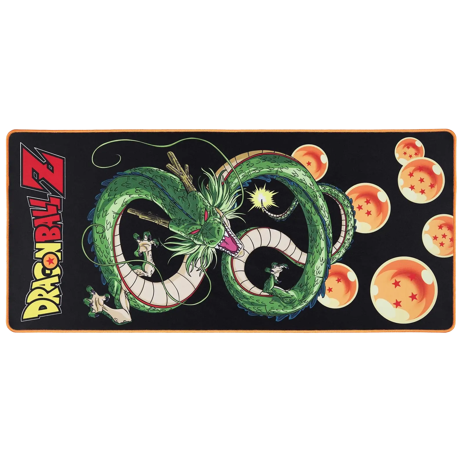 Tapis de souris XXL Dragon Ball Z Shenron et Dragon Balls vu de dessus