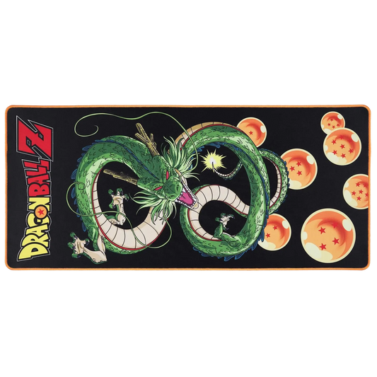 Tapis de souris XXL Dragon Ball Z Shenron et Dragon Balls vu de dessus