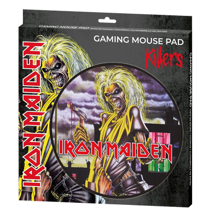 Tapis de souris Iron Maiden Killers en packaging officiel Subsonic