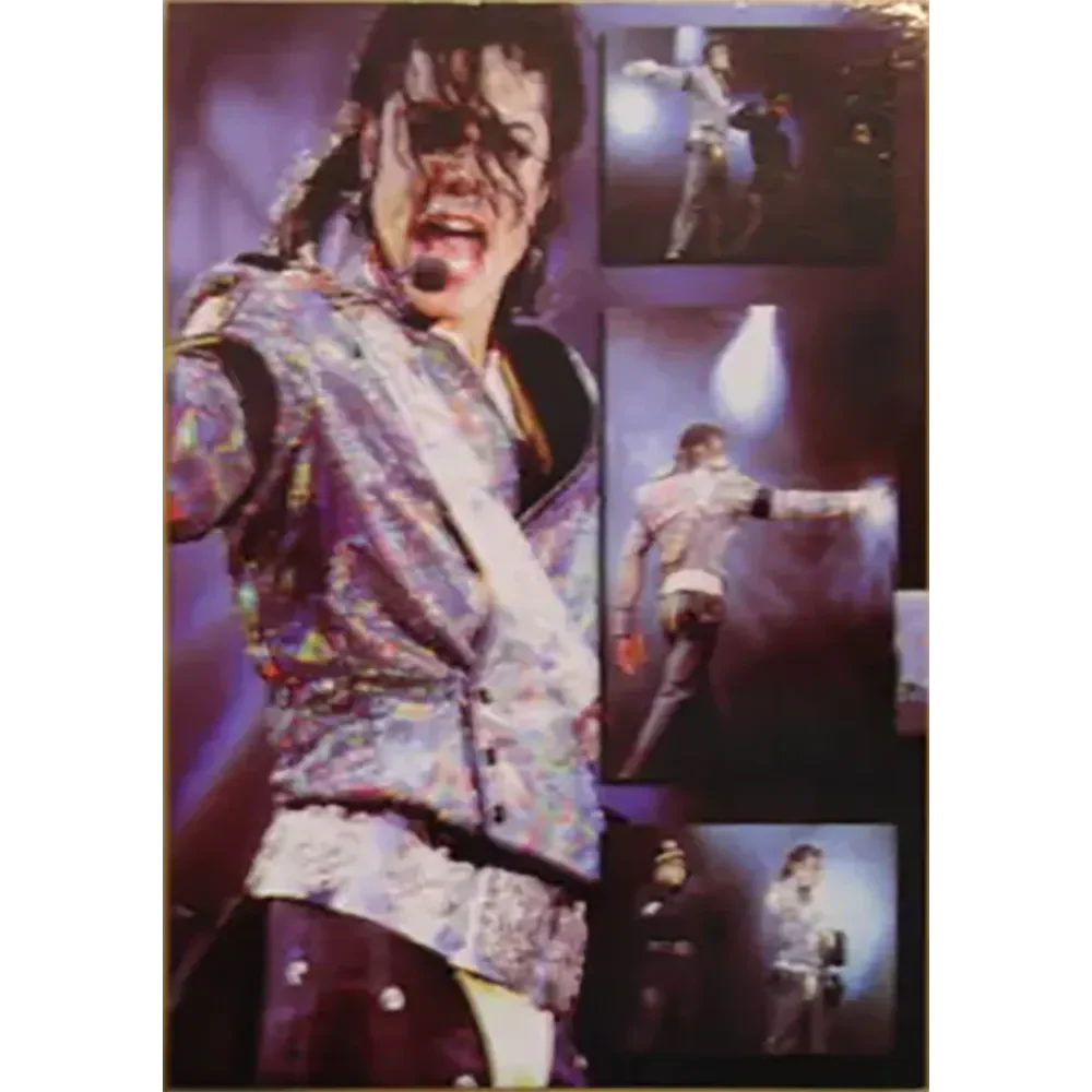 Maxi carte postale Michael Jackson live