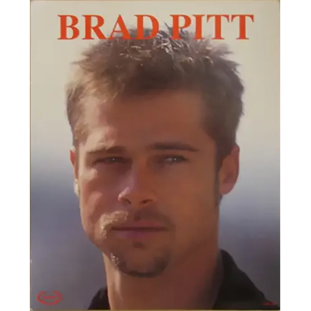 Maxi carte postale Brad Pitt