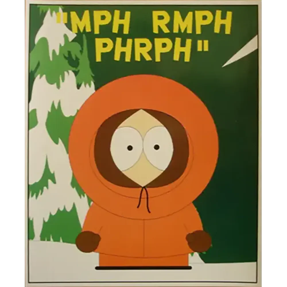 Maxi carte postale South Park - Kenny