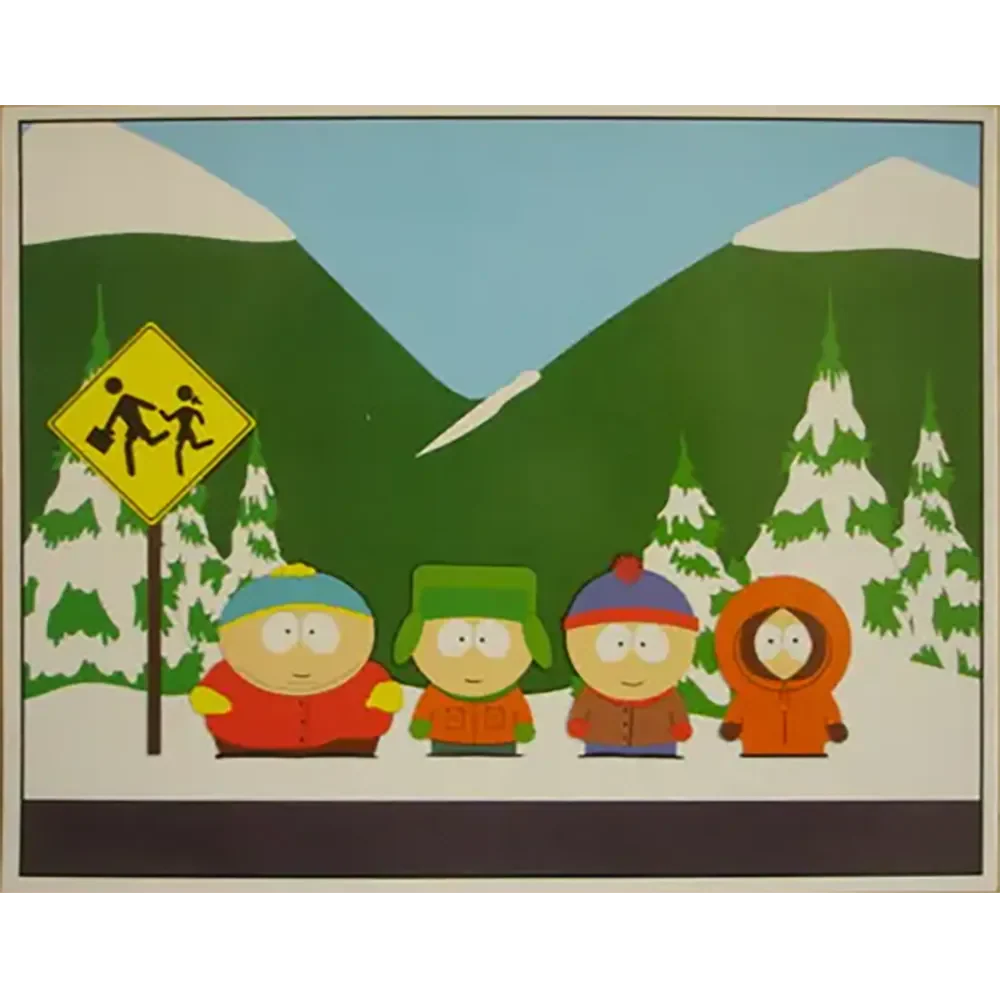 Maxi carte postale South Park