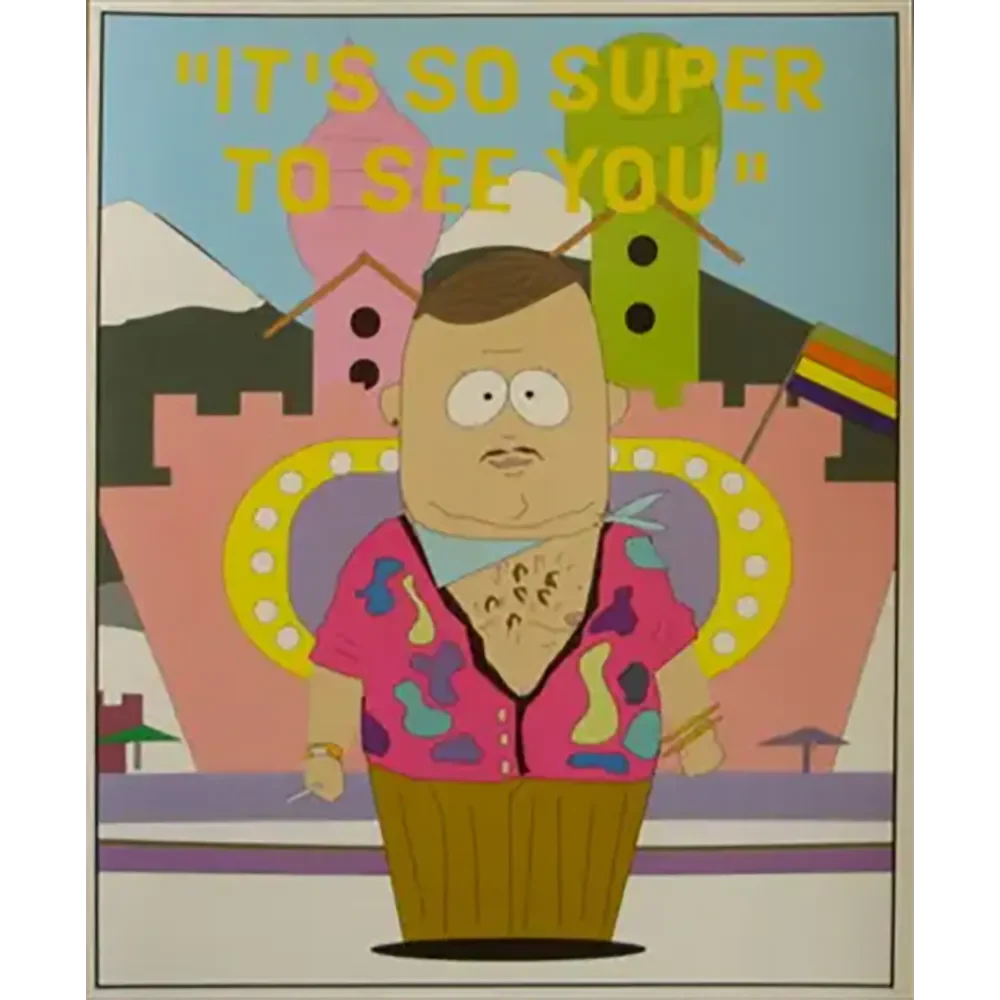 Maxi carte postale South Park - Al super gay