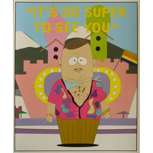 Maxi carte postale South Park - Al super gay