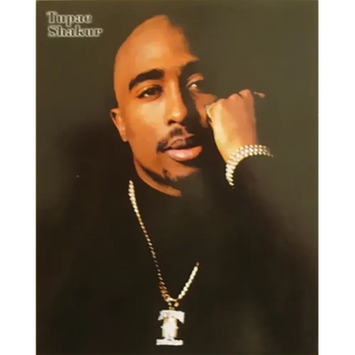 Maxi carte postale Tupac