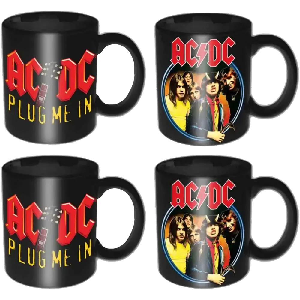 Mini Mug AC/DC (set of 4)
