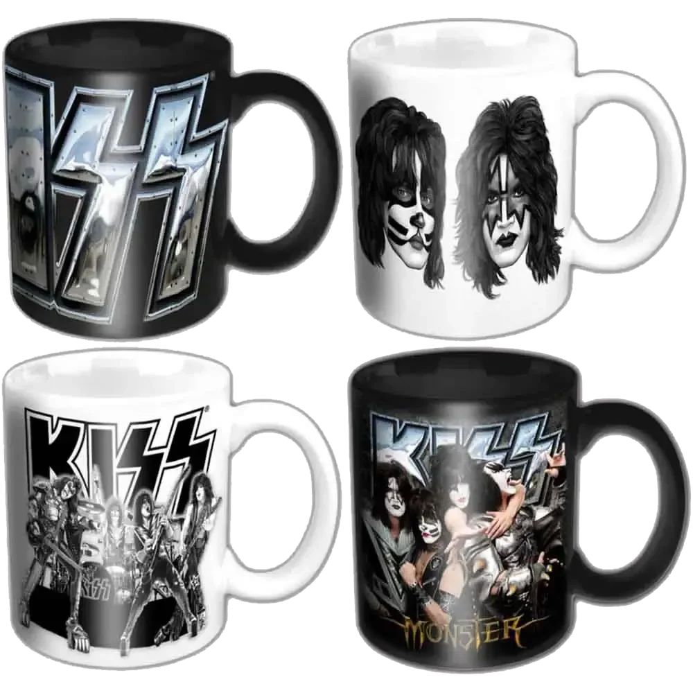 Mini Mug KISS (set of 4)