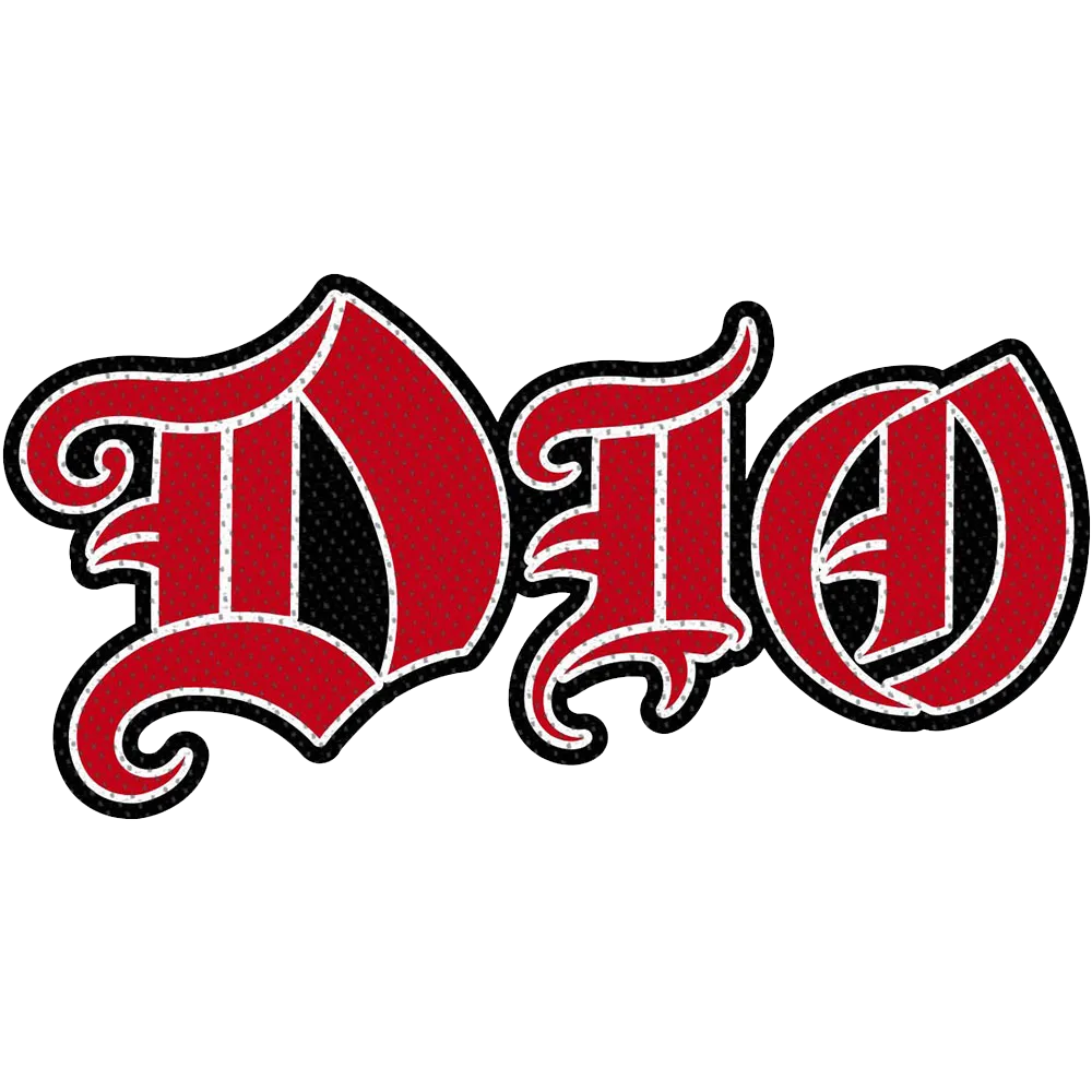 Ecusson Dio - Logo découpé