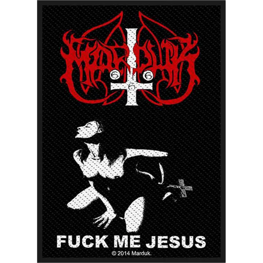 Ecusson Marduk - Fuck Me Jesus
