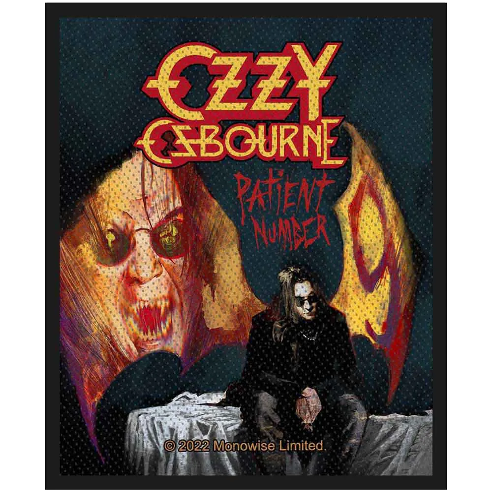 Ecusson Ozzy Osbourne – Patient Number 9