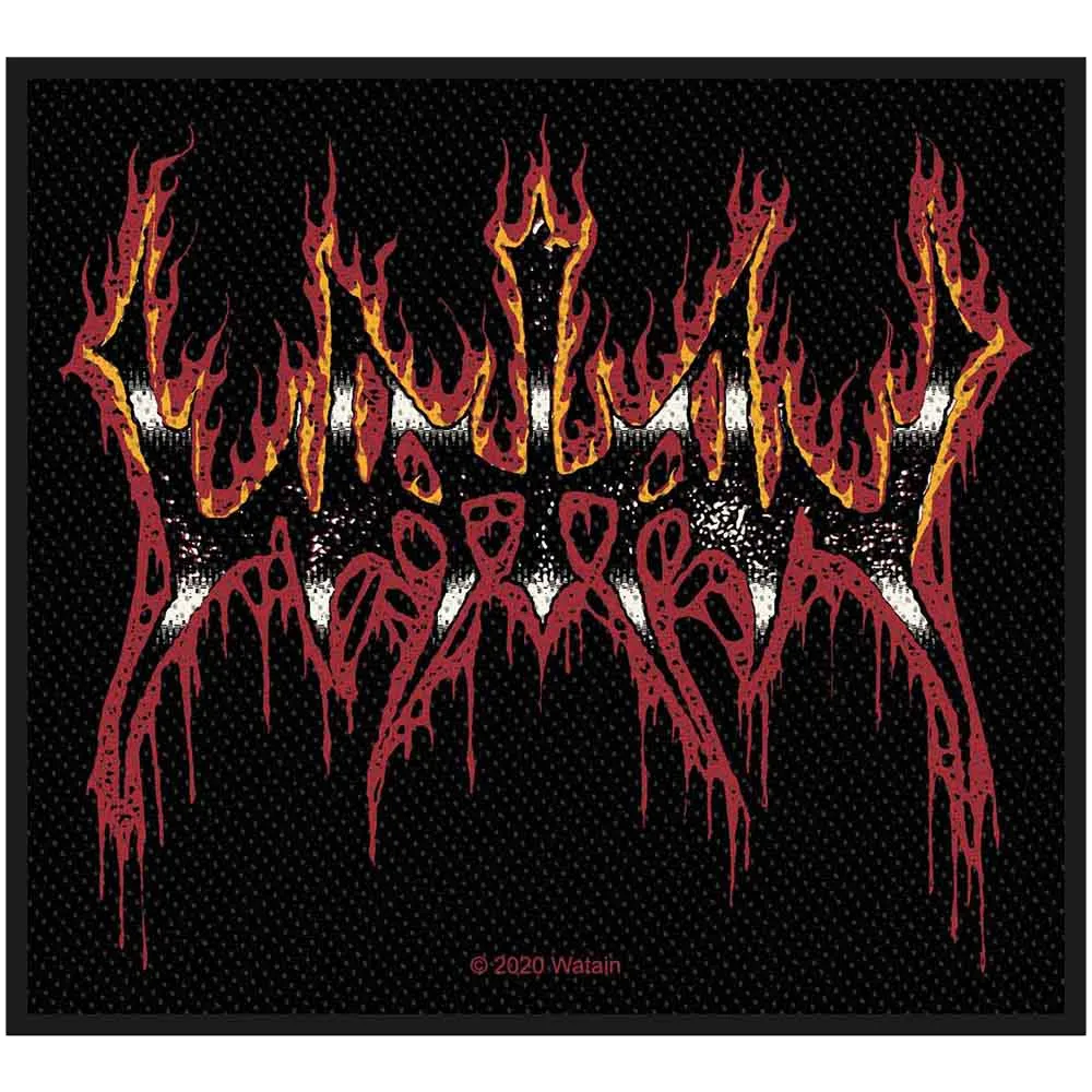 Ecusson Watain - Logo en flammes