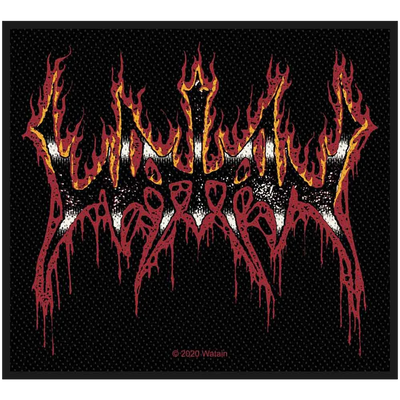 Ecusson Watain - Logo en flammes