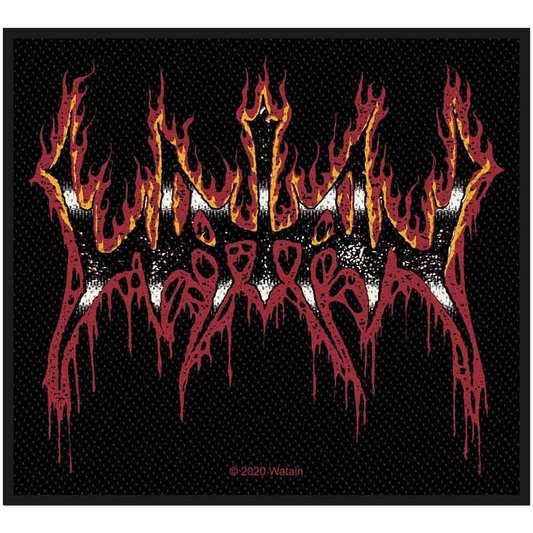 Ecusson Watain - Logo en flammes