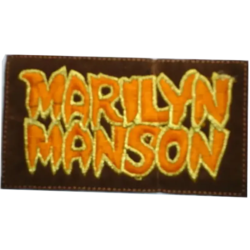 Ecusson Marilyn Manson