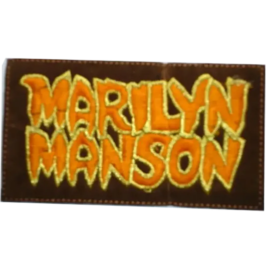 Sew-on patch Marilyn Manson