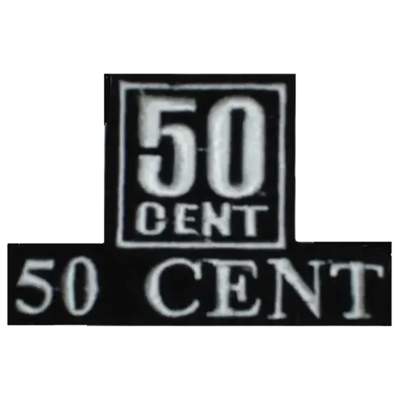 Sew-on patch Fifty Cent
