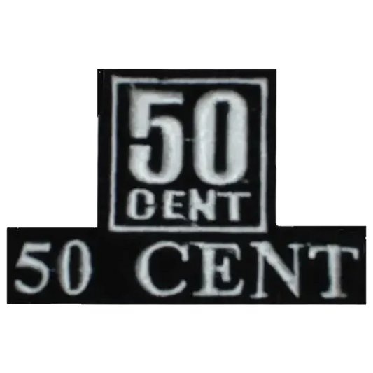 Sew-on patch Fifty Cent
