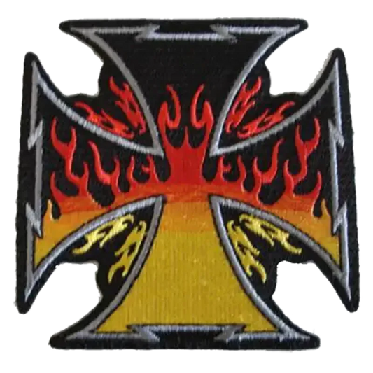 Sew-on patch Croix de fer