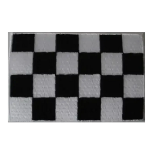 Sew-on patch Damier