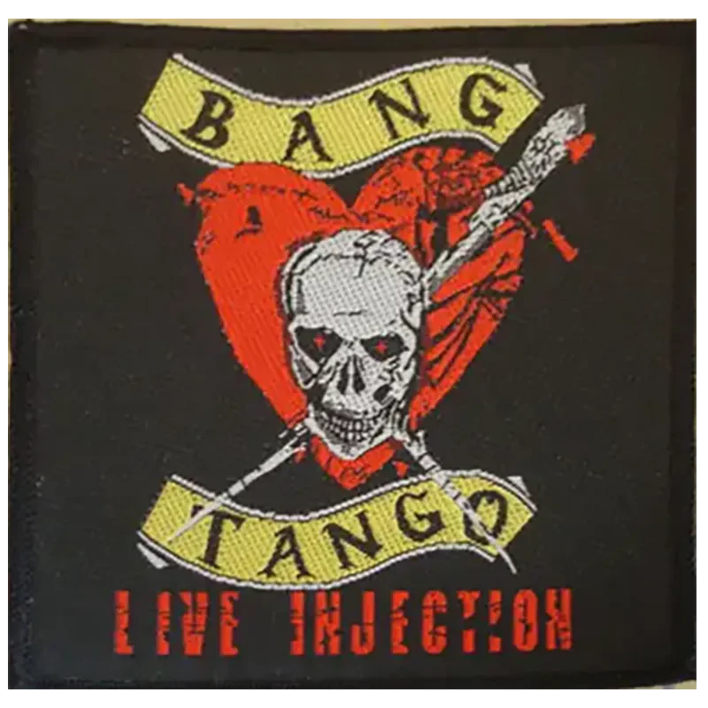 Ecusson Bang Tango - Live injection [Collector]