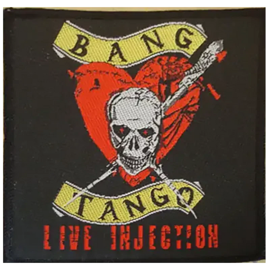 Sew-on patch Bang Tango - Live injection [Collector]