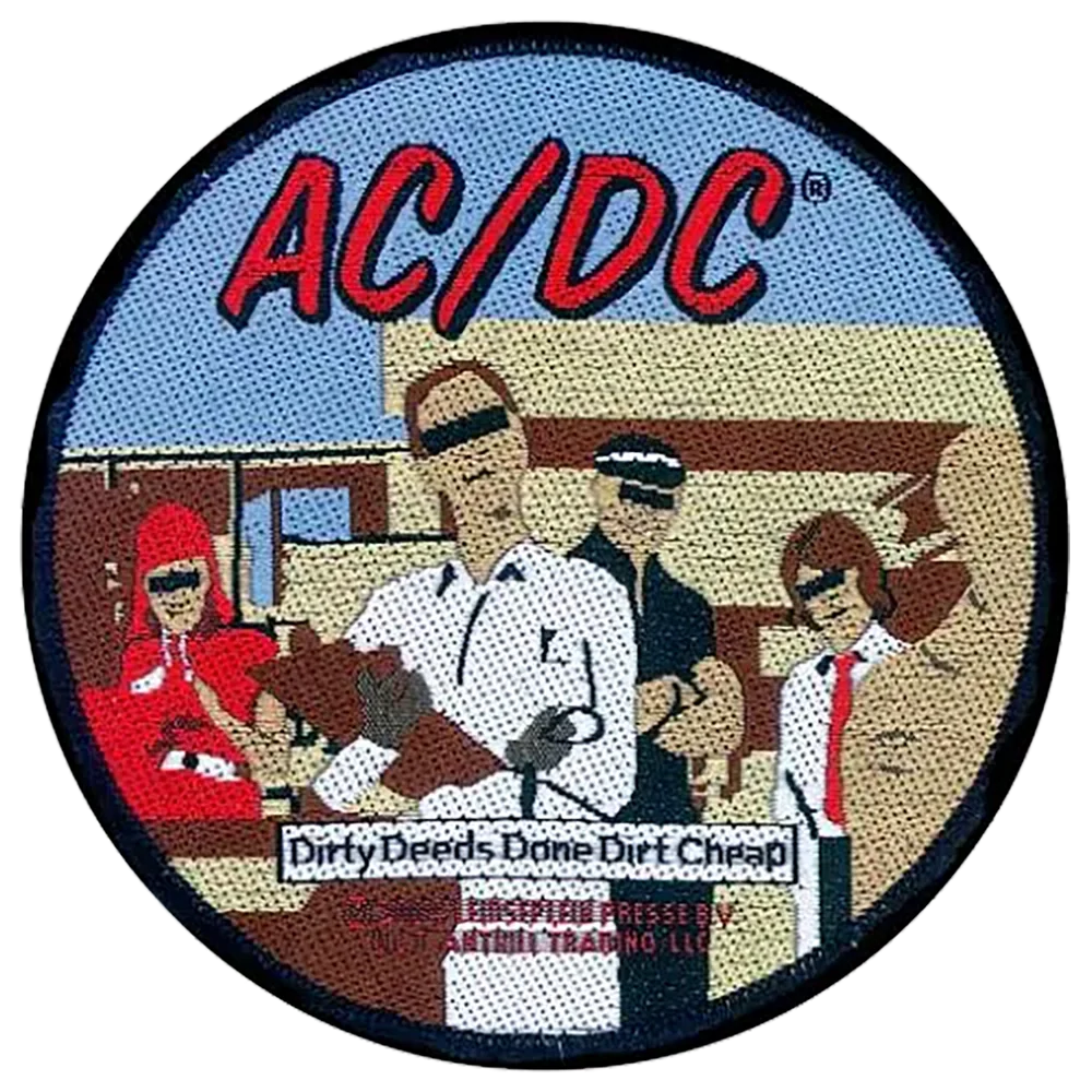 Ecusson AC/DC - Dirty deeds