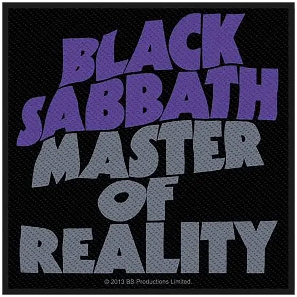 Ecusson Black Sabbath - Master of reality