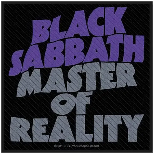 Sew-on patch Black Sabbath - Master of reality