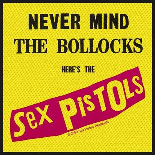 Ecusson Sex Pistols - Nevermind the bollocks