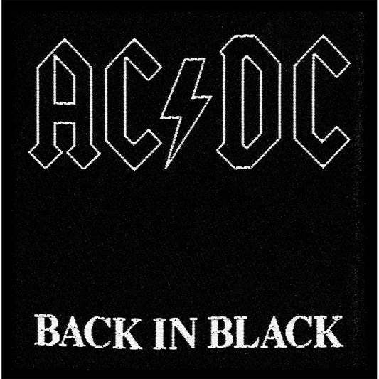 Sew-on patch AC/DC - Back in black