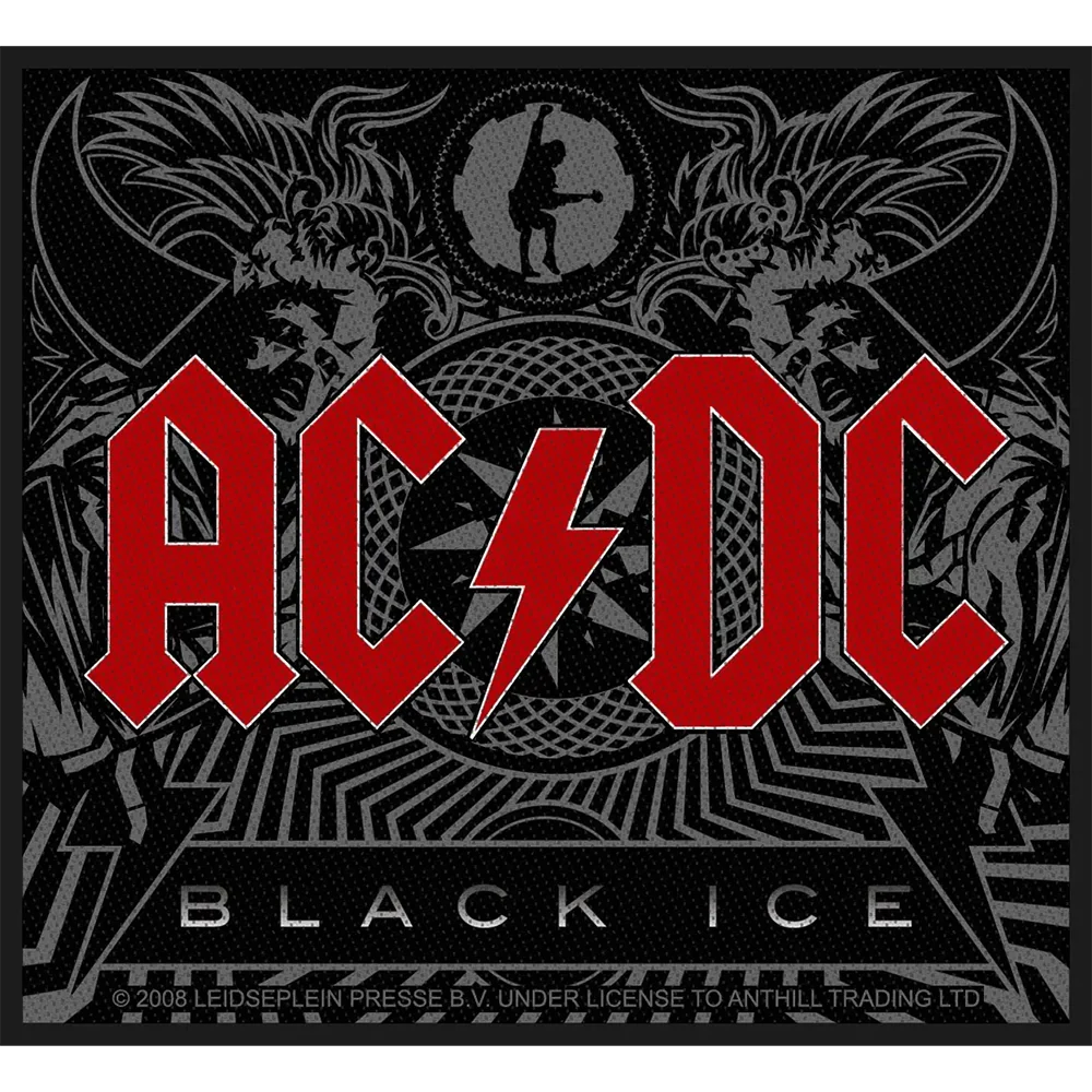 Ecusson AC/DC - Black ice