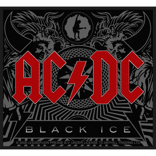 Sew-on patch AC/DC - Black ice
