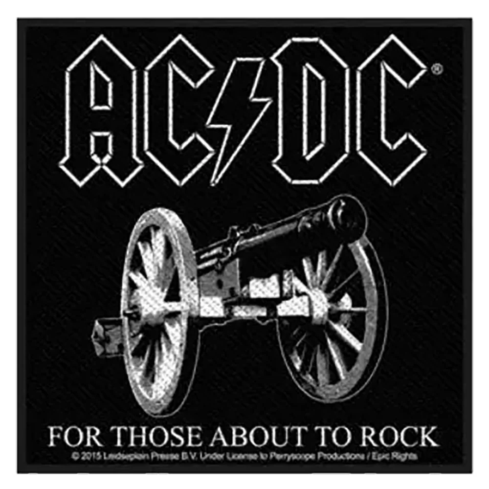 Sew-on patch AC/DC - For those about to rock