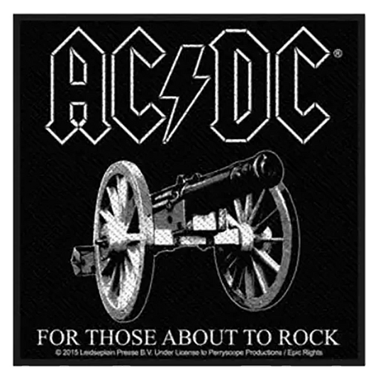 Sew-on patch AC/DC - For those about to rock