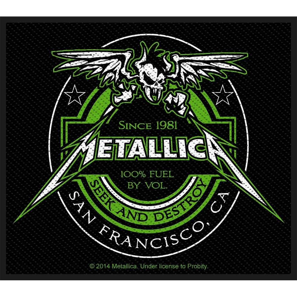 Ecusson Metallica - Seek and Destroy
