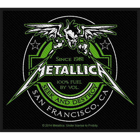 Ecusson Metallica - Seek and Destroy