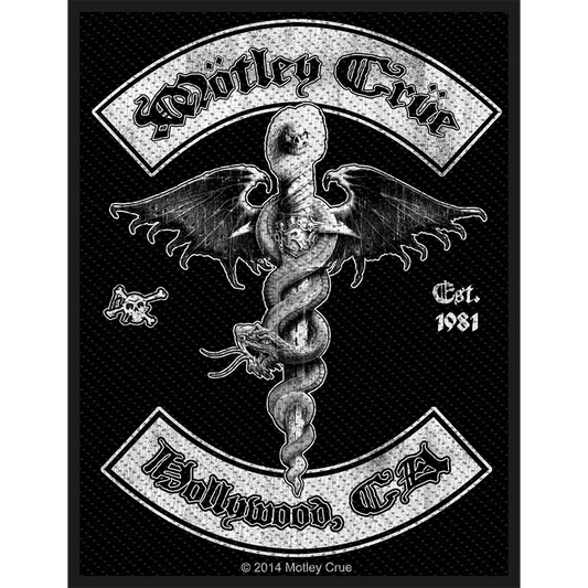 Ecusson Mötley Crüe - Dr Feelgood