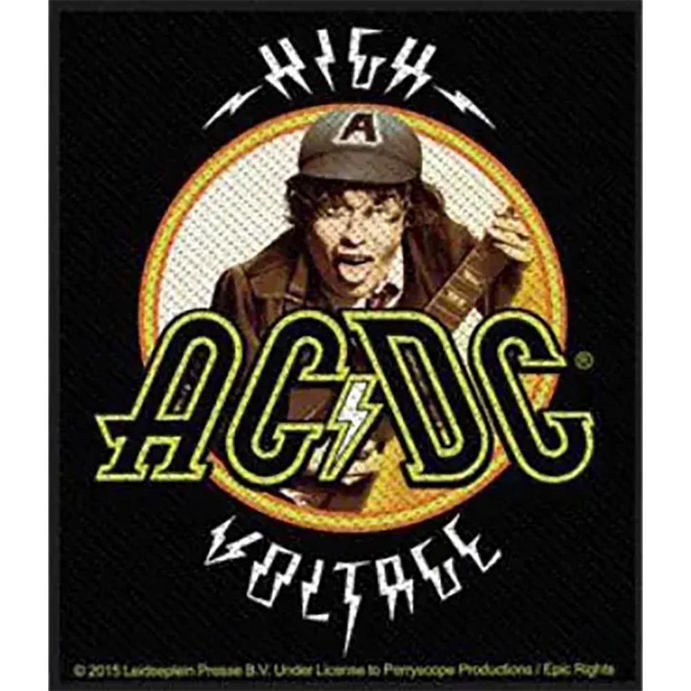 Ecusson AC/DC - High voltage