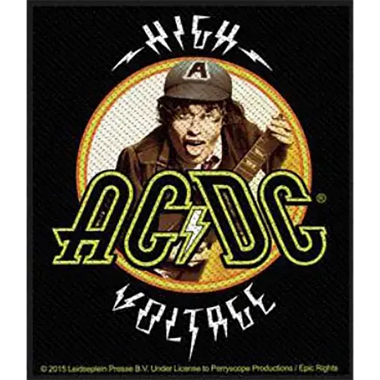 Sew-on patch AC/DC - High voltage