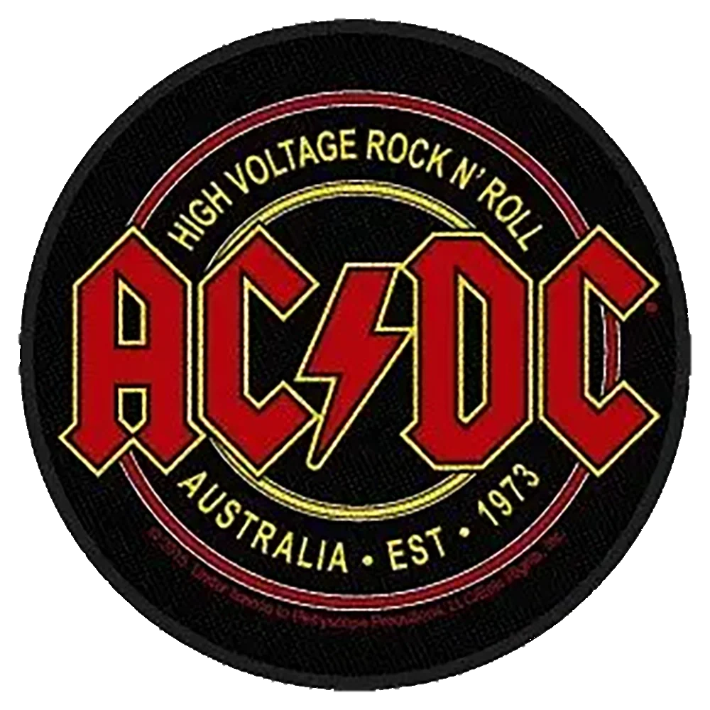 Ecusson AC/DC - High voltage Rock n Roll