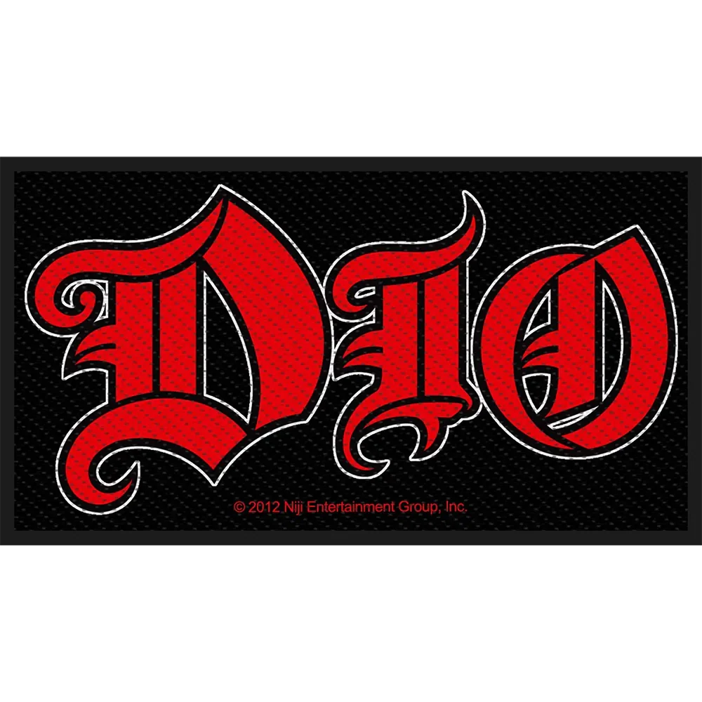 Sew-on patch Dio