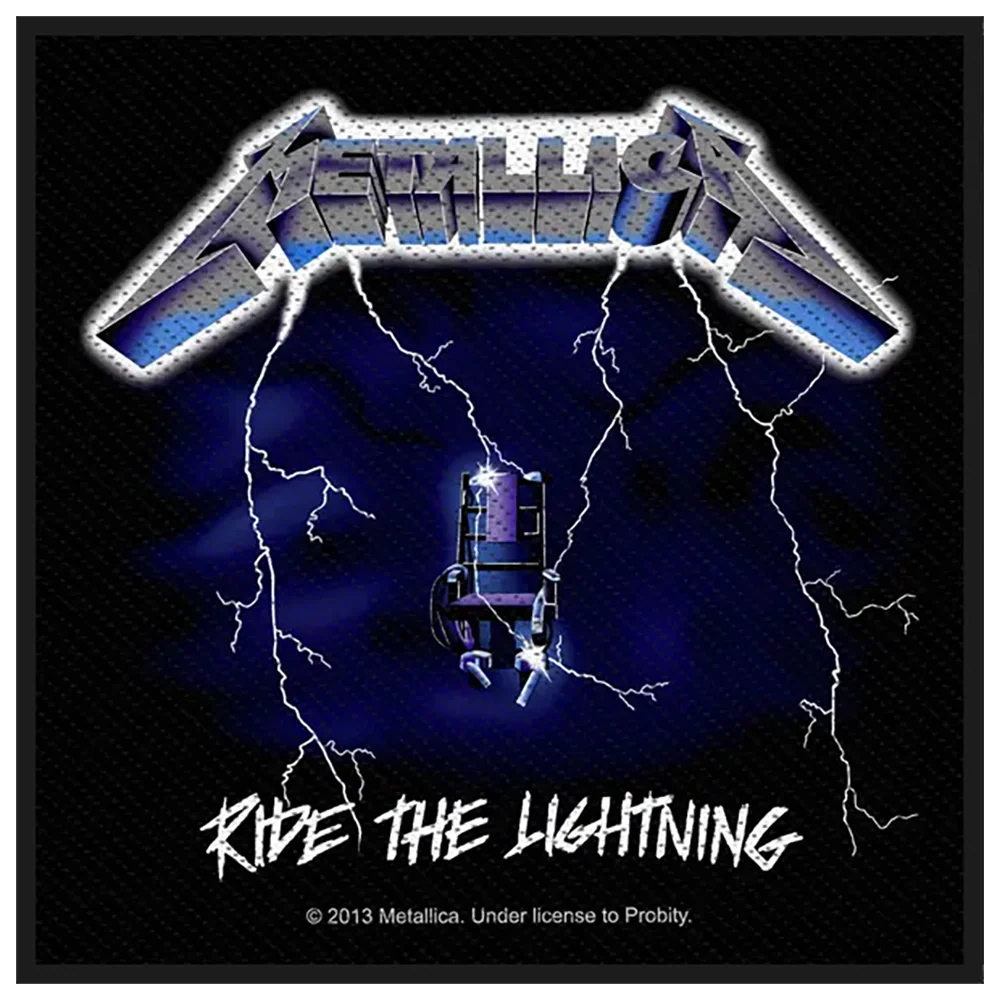 Sew-on patch Metallica - Ride the Lightning