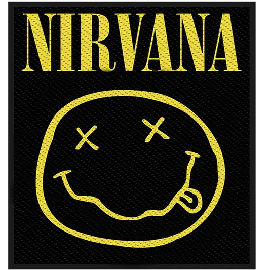 Sew-on patch Nirvana - Smiley