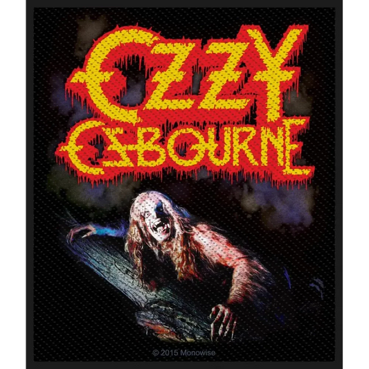 Sew-on patch Ozzy Osbourne - Bark at the moon